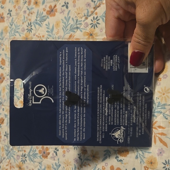 NWT Disney 50th Anniversary - Main Attraction: Mad Tea Party Pin - Picture 2 of 2